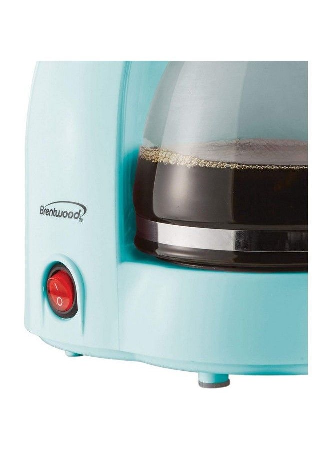 Brentwood Ts213Bl 4 Cup Coffee Maker Blue  - Image 4