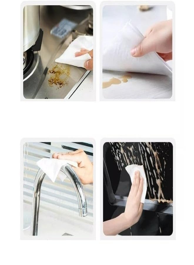 KPS 80 PCs Kitchen Cleaning Wipes | Wet Wipes For Kitchen | Towel Tissue For Pans/Bowls/Tabletop/Ceramic Tiles/Sink | Household/Kitchen Cleaning Supplies (Pack of 1,Multicolor) - Image 3