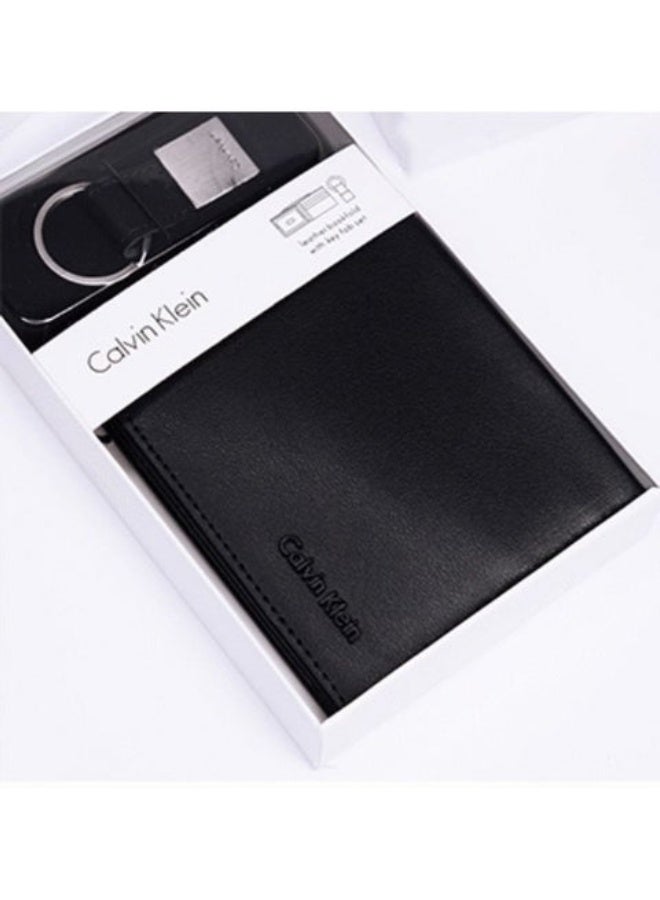 كالفن كلاين جينز محفظة وسلسلة مفاتيح من كالفن كلاين للرجال - Image 3