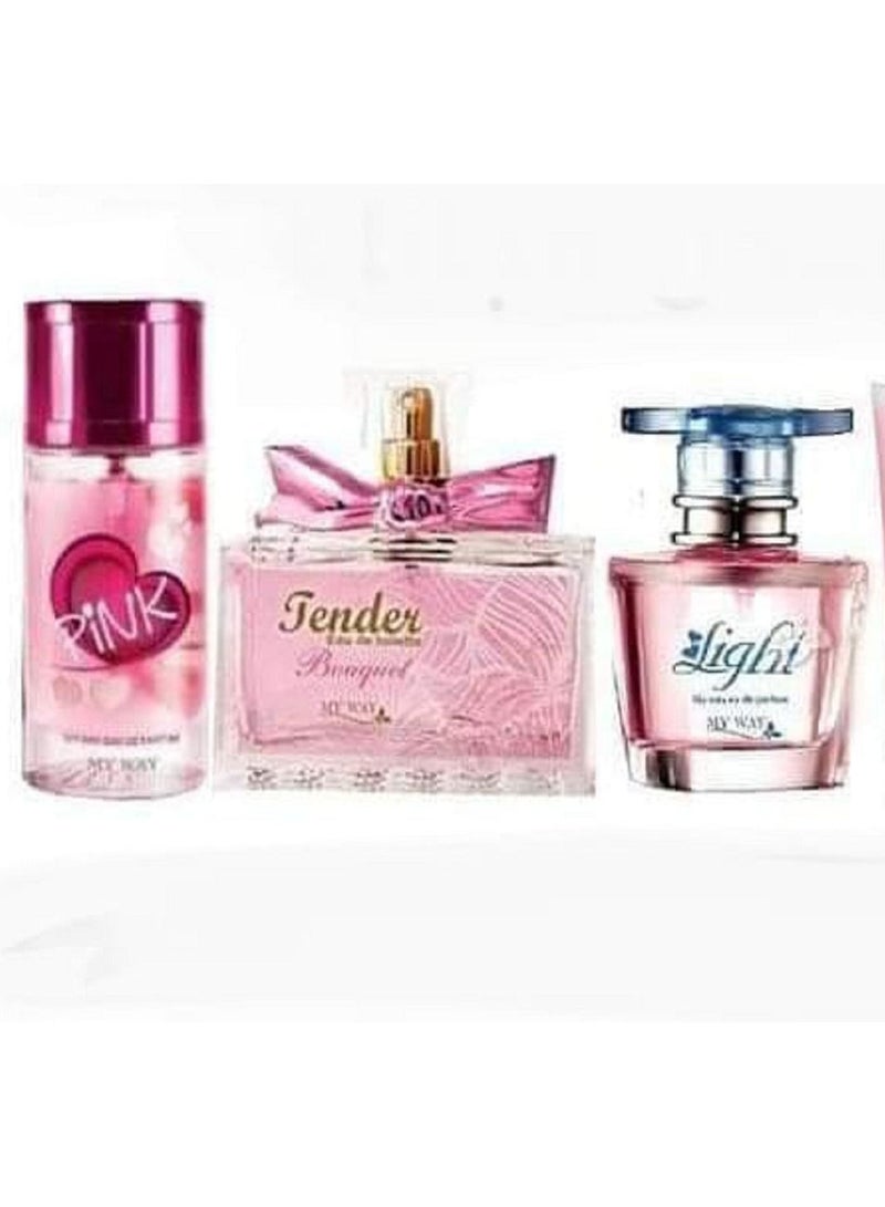 perfume set for women 3 pieces