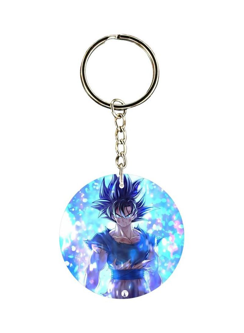 Dragon Ball Z Printed Double Sided Keychain