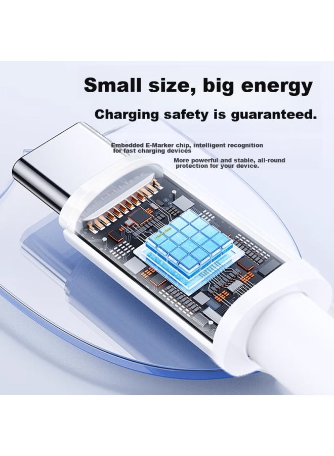 KOVOL Type-c Data Cable 66w Charging Cable Compatible With Huawei Pura70/mate60, Fast Charging Cable For Honor, Xiaomi, Apple Iphone 15/16 Pro Max, Phones, Ipad, Car Charger - Image 3