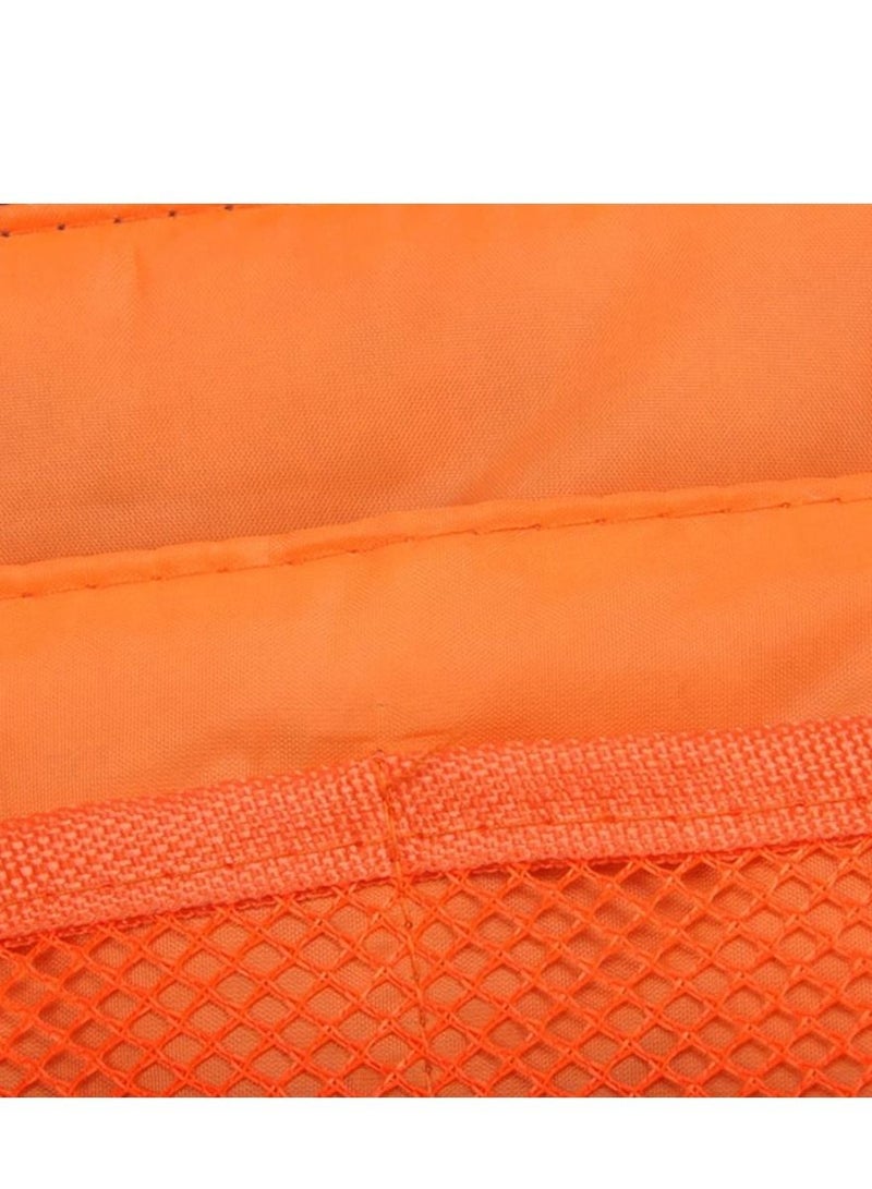 Handbag for organizing cosmetics orange - Image 4