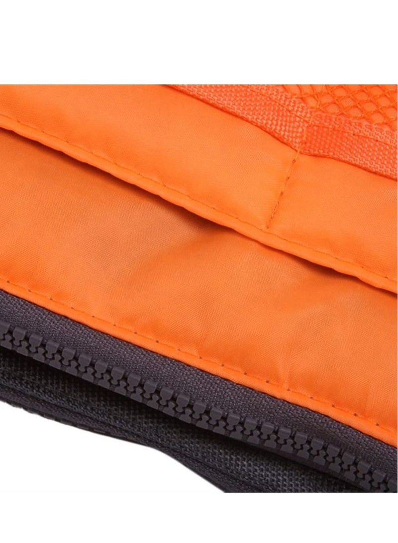 Handbag for organizing cosmetics orange - Image 3