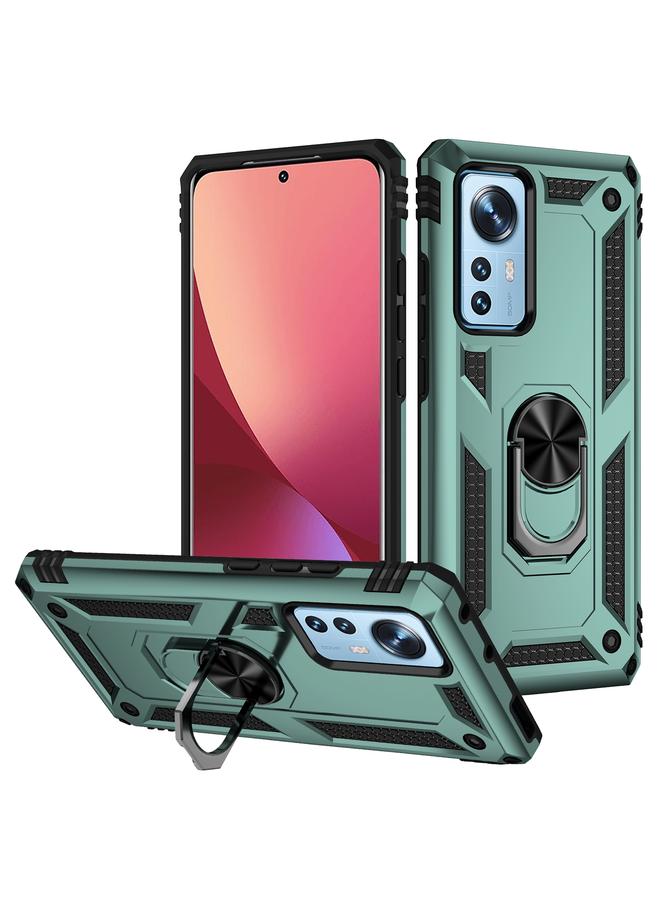 erorex Case For Xiaomi 12 Pro Shockproof TPU + PC Phone Case with Holder - Image 1