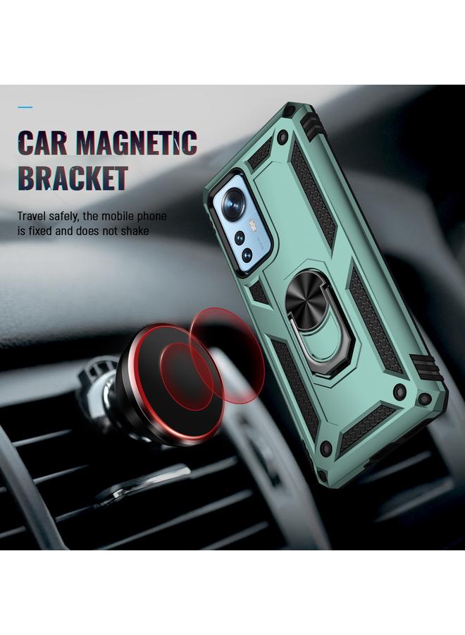 erorex Case For Xiaomi 12 Pro Shockproof TPU + PC Phone Case with Holder - Image 4