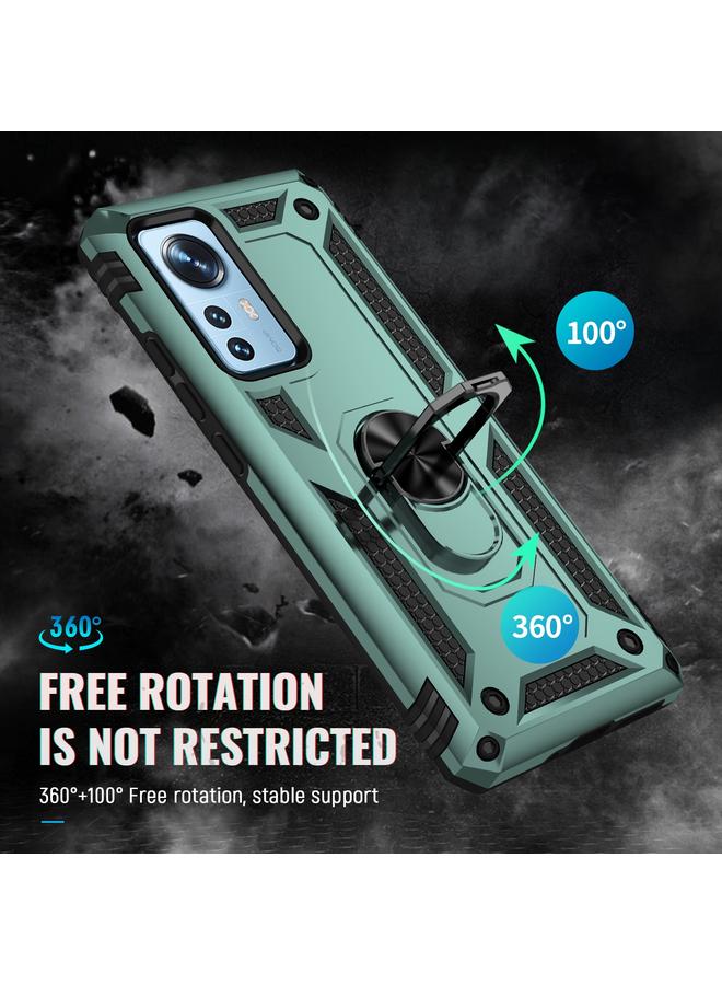 erorex Case For Xiaomi 12 Pro Shockproof TPU + PC Phone Case with Holder - Image 3