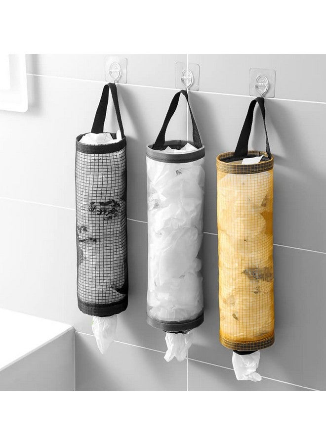 MosQuick® 2 Pc plastic bag holder for kitchen Carry Bag Holder polythene holder Bag Holder Garbage Bag Dispenser garbage bag holder polythene storage bag bag Stand Ideal for Home & Kitchen-Mix Color - Image 1