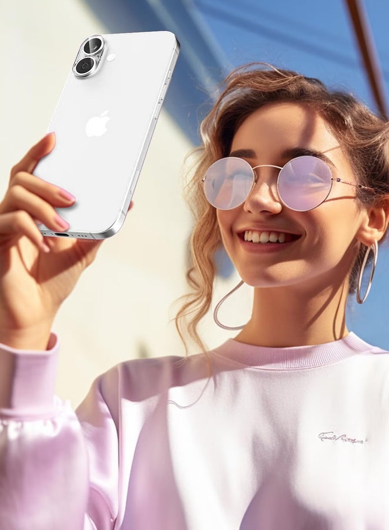 2-Pack iPhone 16 Plus Camera Lens Protector – Ultra HD Tempered Glass, 9H Hardness, Anti-Scratch, Case-Friendly, Easy Installation Clear Lens Covers - Image 5