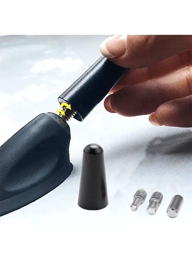 مجموعة قطب هوائي عالمي لسقف السيارة مع أقواس تركيب بتصميم مقاوم للعوامل الجوية - Image 2