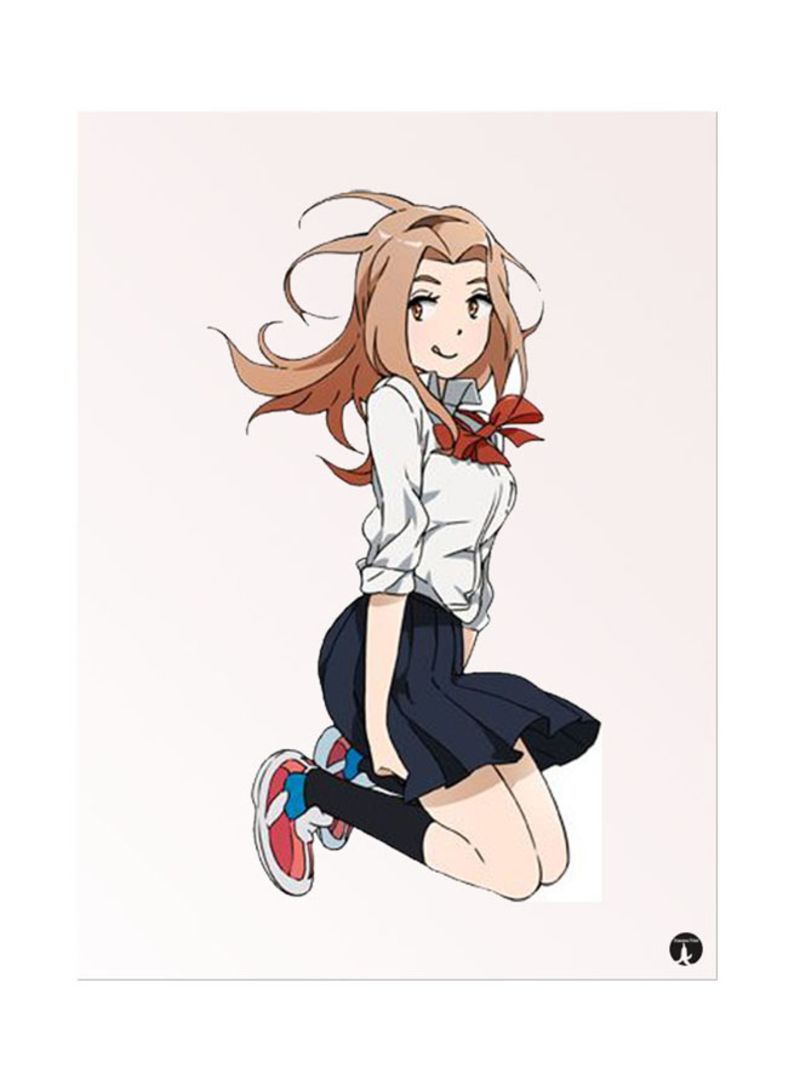 لوحة معدنية من ملصق الأنمي ديجيمون متعددة الألوان