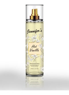 Jennifer's Hot Vanilla Perfumed Mist 250 ML - Refreshing Experience Anytime, Anywhere