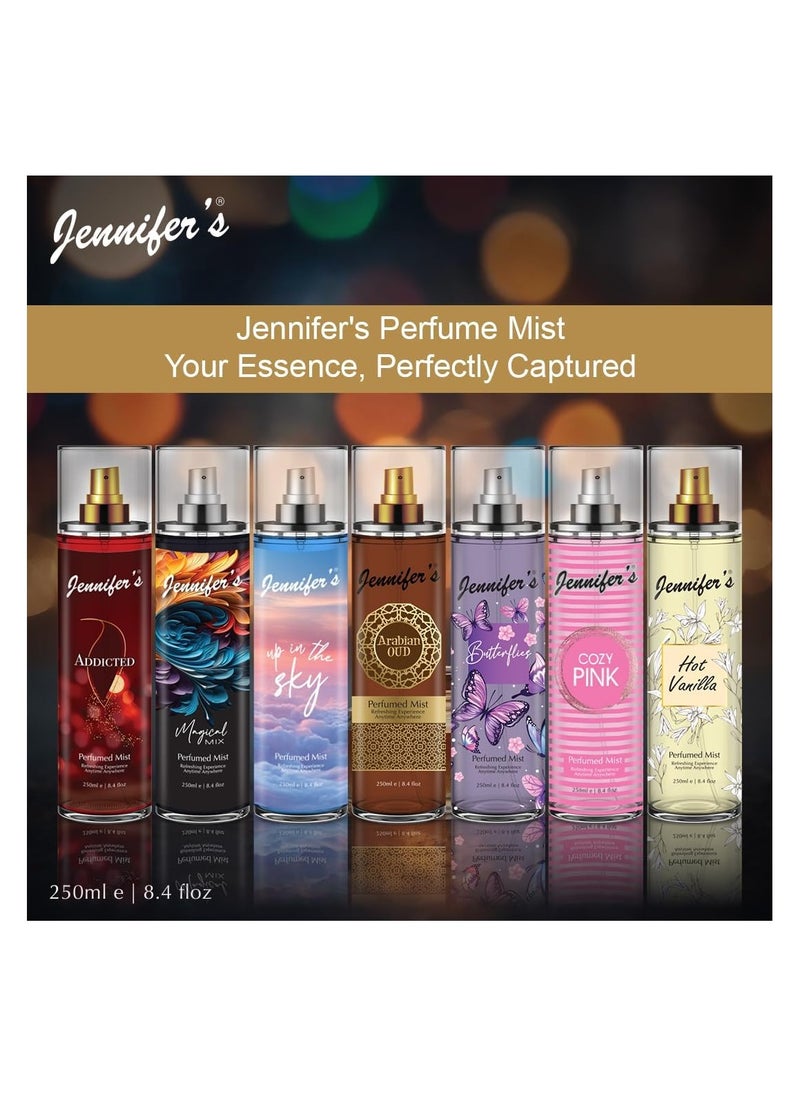Jennifer's Jennifer's Hot Vanilla Perfumed Mist 250 ML - Refreshing Experience Anytime, Anywhere  - Image 5