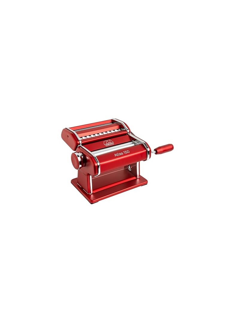 Atlasware MARCATO DESIGN Atlas Pasta Machine, Red  - Image 1
