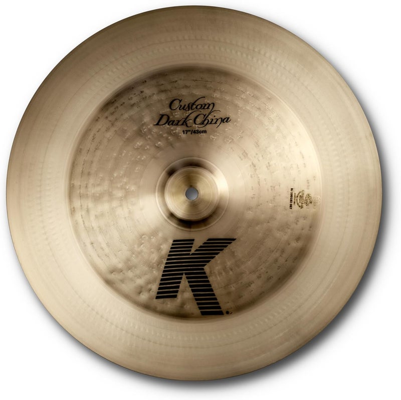 Zildjian K Custom 17" Dark China Cymbal - Image 1