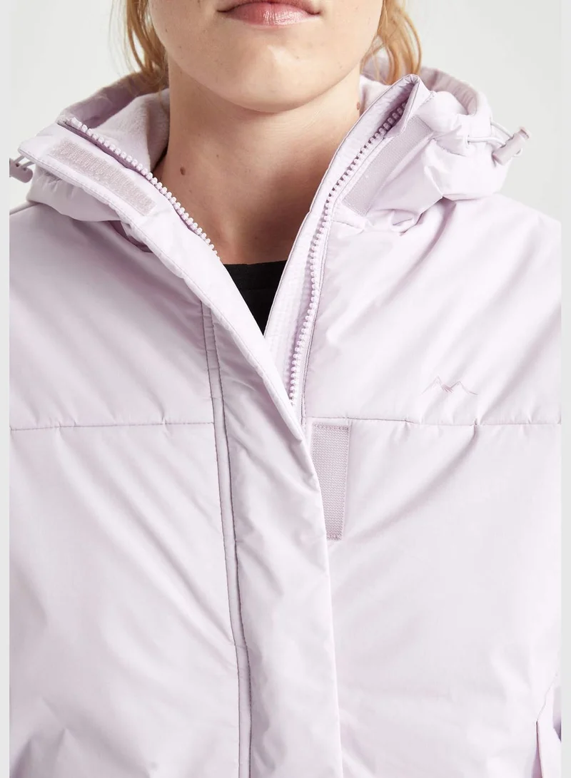 DeFacto Woman Slim Fit Hooded Parka
