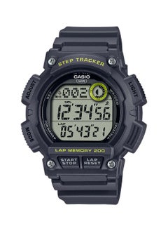 ساعة يد رقمية مقاومة للماء من الراتنج WS-2100H-8AVDF