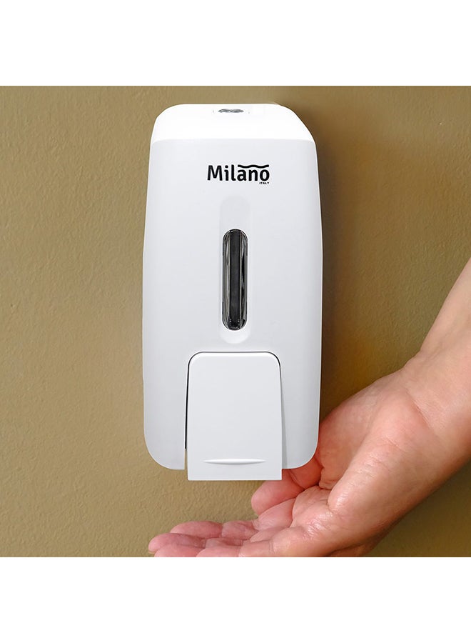 milano Crown Single Soap Dispenser L 13 x W 13 x H 24 cm - Image 1