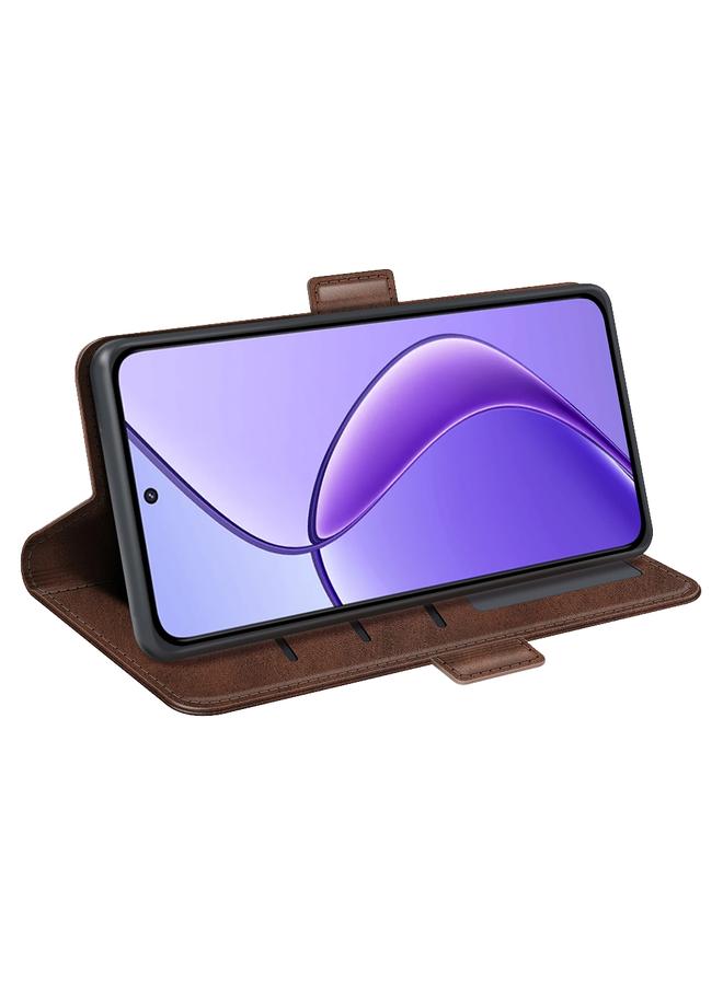 S-TOP Case For Realme 12 5G Dual-side Magnetic Buckle Horizontal Flip Leather Phone Case - Image 5