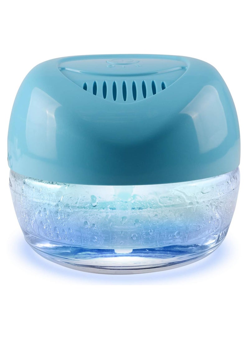 Generic Air Purifier,  Lightweight Multifunctional Air Freshener, Portable Fragrance Diffuser With Night Light, Easy To Clean And Durable Electric Deodorizer For Home And Office, (1pc, Blue)  - Image 1