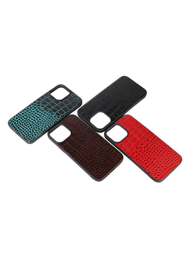 erorex Case For iPhone 12 mini Crocodile Top Layer Cowhide Leather Case - Image 4
