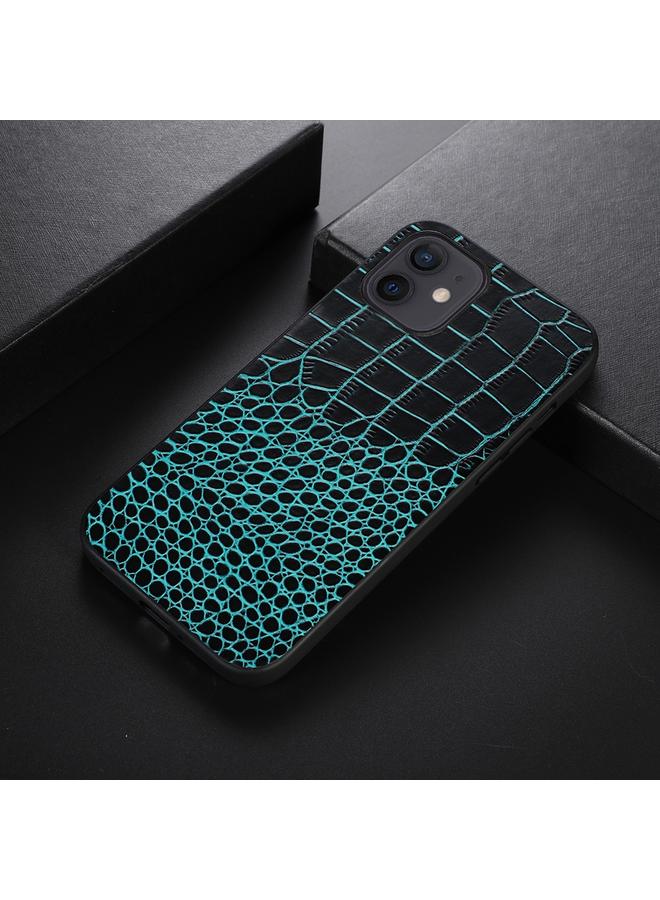 erorex Case For iPhone 12 mini Crocodile Top Layer Cowhide Leather Case - Image 2
