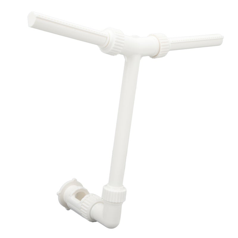 Swimming Pool Waterfall Fountain: Dual Heads Adjustable Spray - Easy Water Control Cooling Pool Accessory for Above Ground Pools Backyard Gardens - Image 5