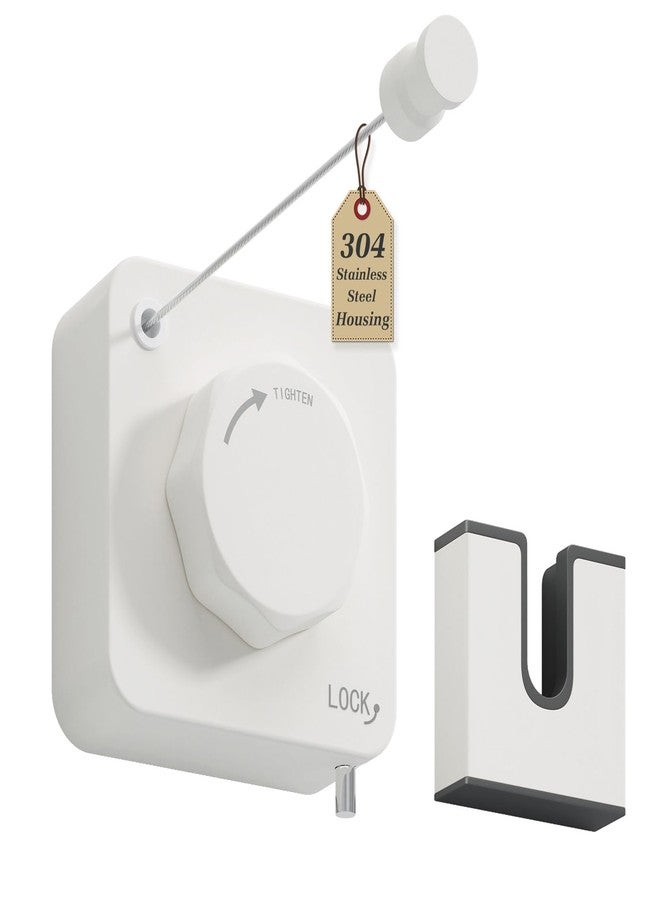 Danpoo Retractable Clothesline Indoor (White) - Image 1
