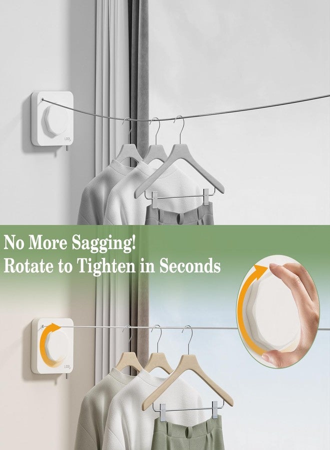 Danpoo Retractable Clothesline Indoor (White) - Image 4