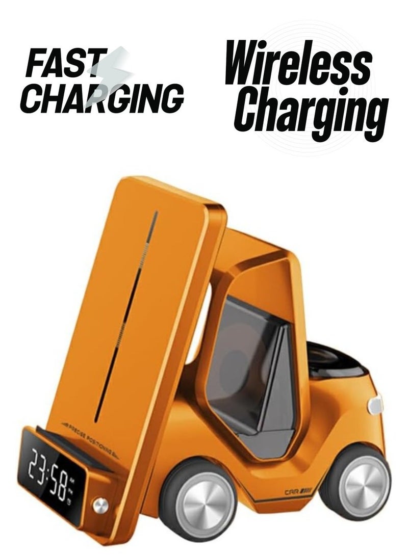 Wireless Charger 5 In 1 Magnetic Wireless Charging Station - Image 1