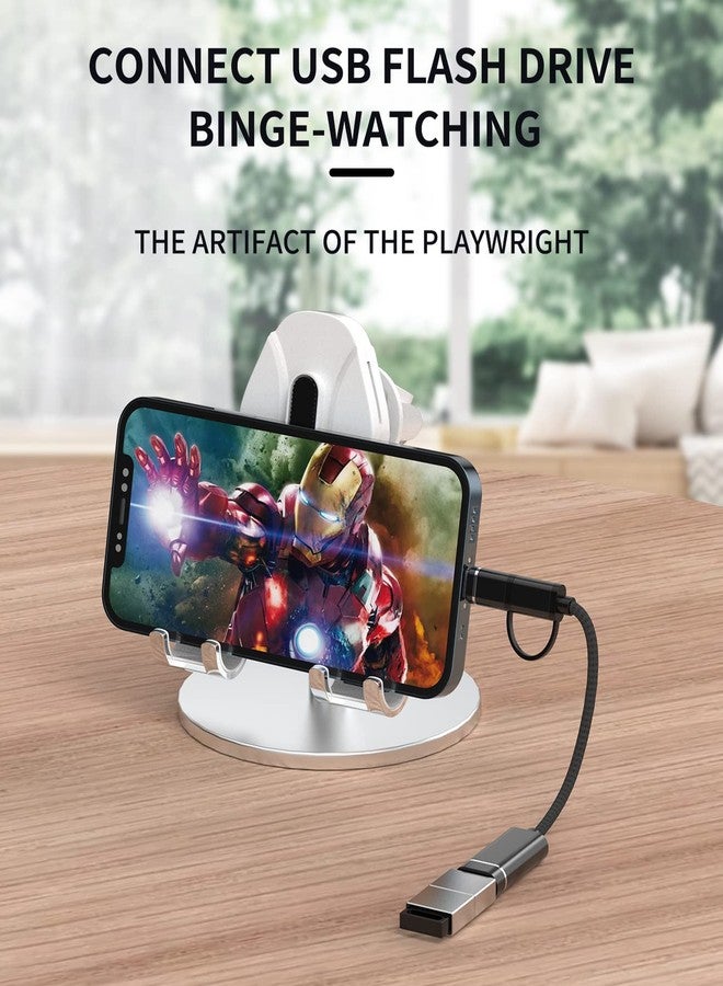 Zoyuzan USB Type C to Lightning Male to USB Female Adapter, 1 Pack, 12 Months Warranty - Image 2