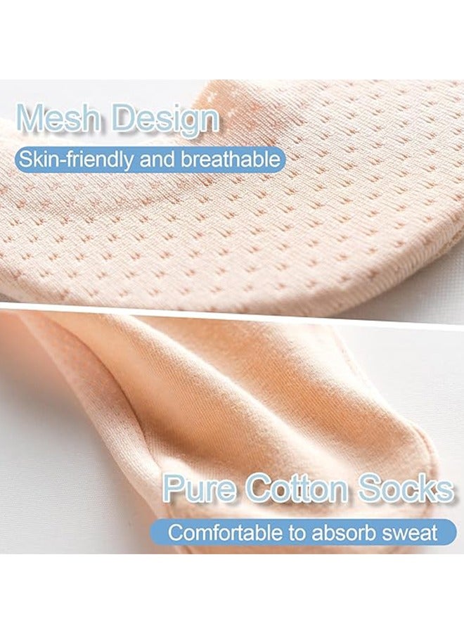 Generic 5 pairs Women No Show Socks Ultra Low Cut Liner Socks Ice Feeling socks Non Slip Liner Invisible Hidden Thin Socks  - Image 3