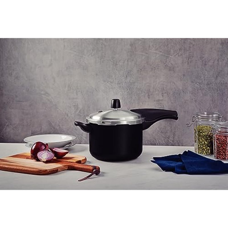 Kitchen use, aluminum, black, starflon max nonstick coating interior and exterior, 20 cm, 4.5 L - Image 4