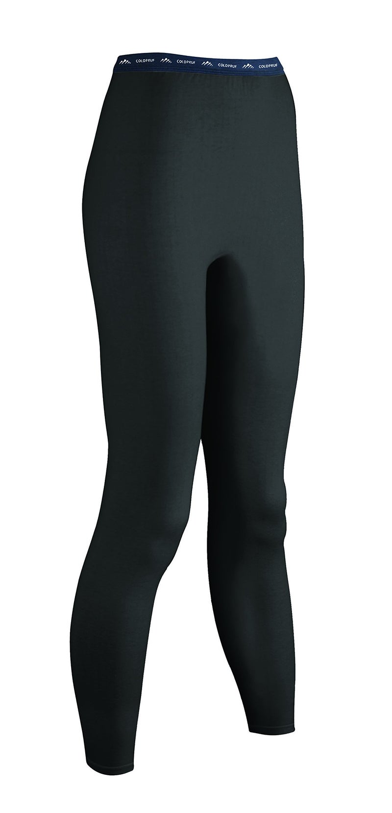 ColdPruf Platinum Dual Layer Activewear Ankle Length Long Johns Base Layer Leggings for Women, Black, 2X - Image 1