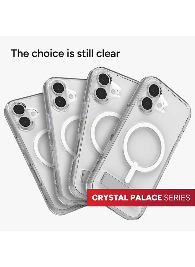زاج حافظة آيفون 17 – كريستال بالاس سناب متوافقة مع ماغسيف، غطاء شفاف بقوة الجرافين، حماية من السقوط حتى 13 قدم ومقاومة للاصفرار – شفاف - Image 4