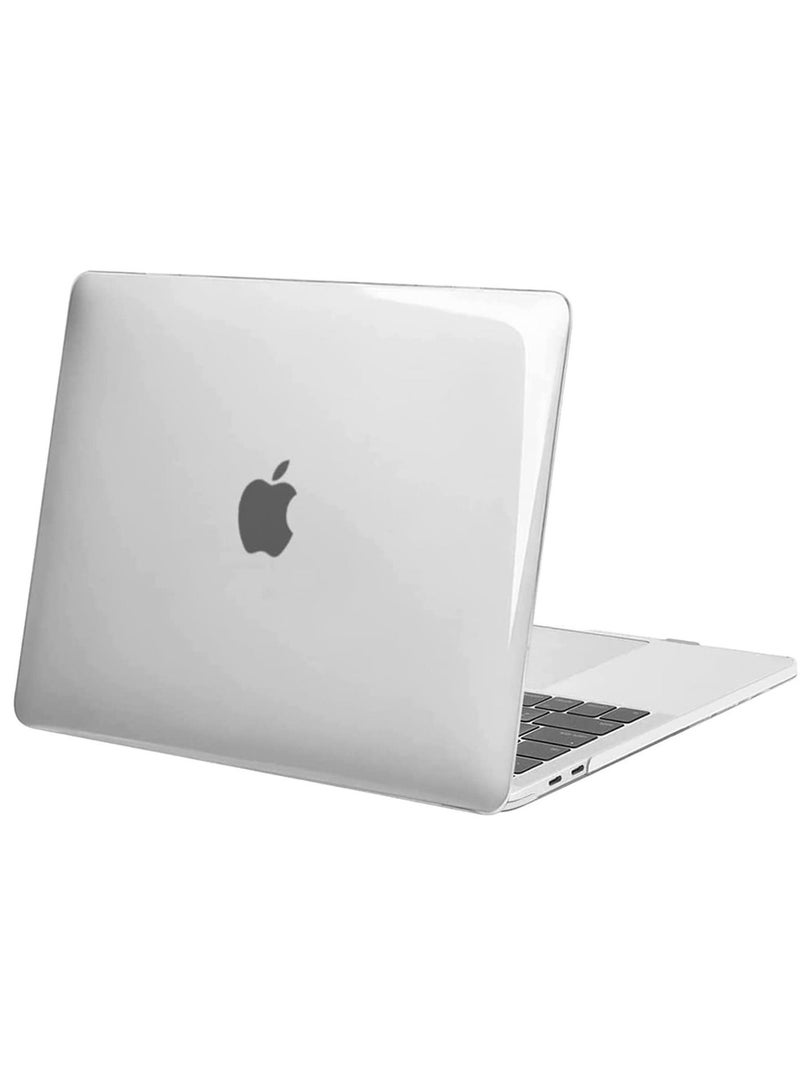 متوافق مع جراب MacBook Air M2 2023 2022 مقاس 13 بوصة لجهاز Mac Air 13.6 بوصة موديل A2681 M2 جراب واقٍ صلب للكمبيوتر المحمول مع غطاء لوحة مفاتيح شفاف - Image 2