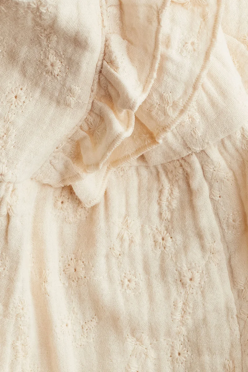 H&M Frilled romper suit