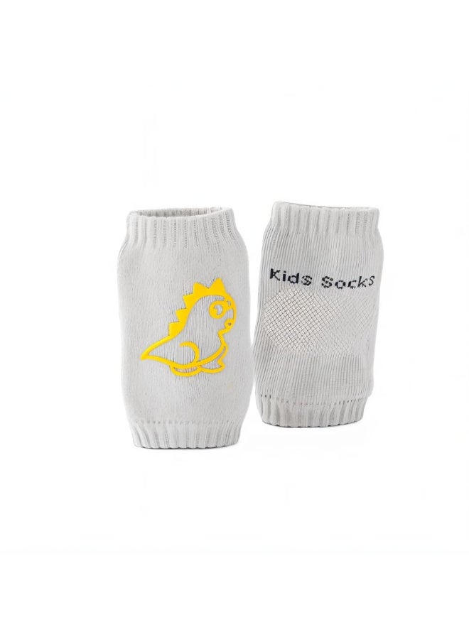 Infant & Toddler Safety Knee Pads | 6–36 Months | Light Blue | Soft Cotton & Elastic Blend | Non-Slip Shock-Absorbent Grip | Protective & Comfortable Fit | Machine Washable & Easy to Wear - Image 1