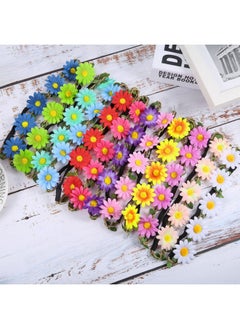 Bememo 12 Pieces Multicolor Lady Girl Fashion Flower Crown Floral Garland Headbands For Festival Wedding Party  - Image 4