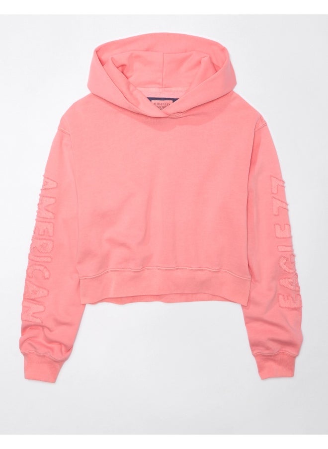 American Eagle Classic Graphic Pullover Hoodie  - Image 3