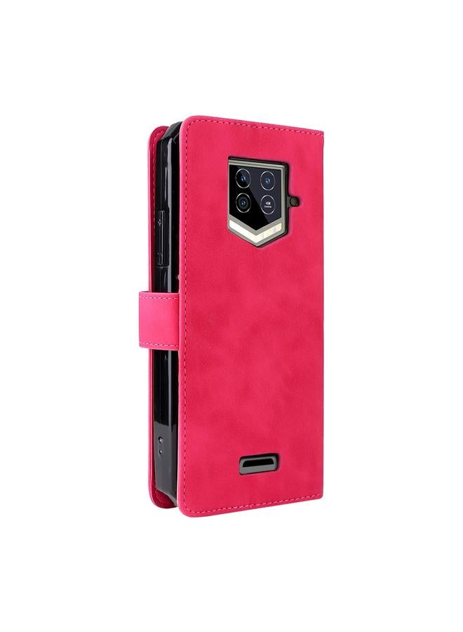 S-TOP Case For Oukitel WP15 5G Solid Color Skin Feel Magnetic Buckle Leather Phone Case - Image 3