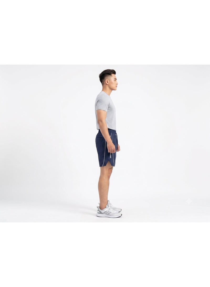 Caesar Men's waterproof beach shorts with side zippers and print - Image 2