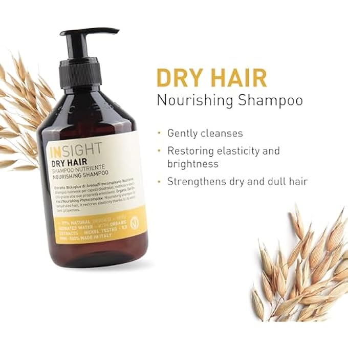 Insight CLEAN BEAUTY NOURISHING SHAMPOO (DRY HAIR NOURISHING SHAMPOO, 400) - Image 3