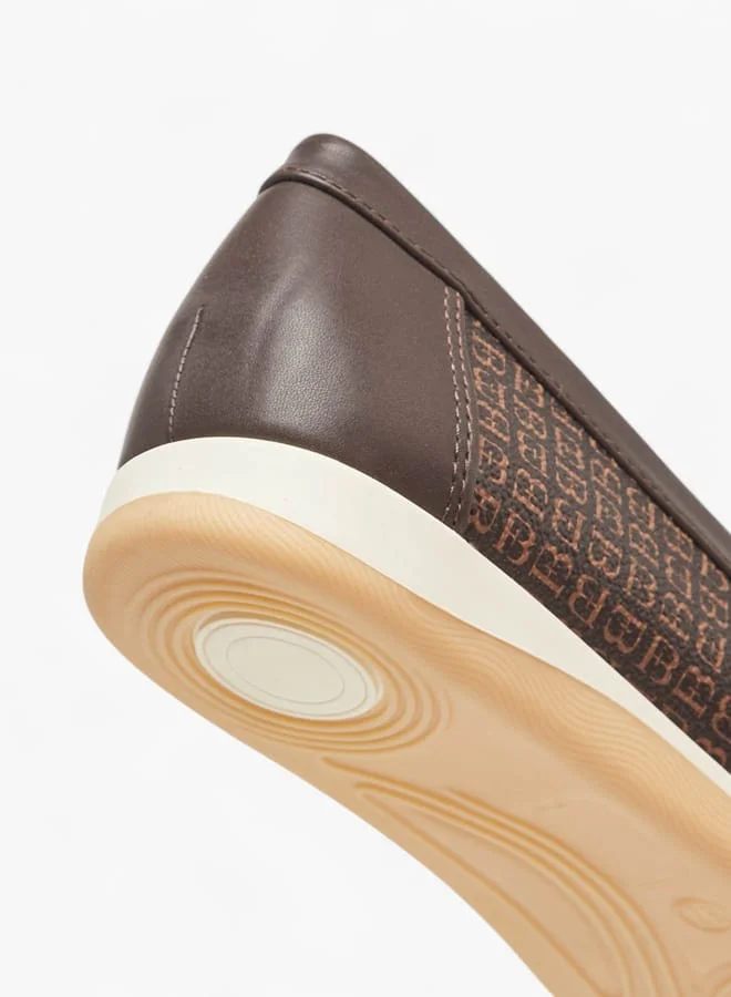 فلورا بيلا من شو إكسبرس Women Solid Buckle Accent Slip-On Loafers