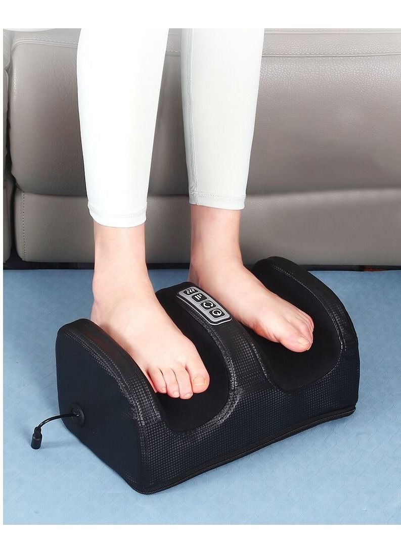 Generic Electric Foot Massager Heating Therpay Shiatsu Kneading Roller Muscle Vibrator Pain Relief Relaxation Hot Compression Foot Spa  - Image 5