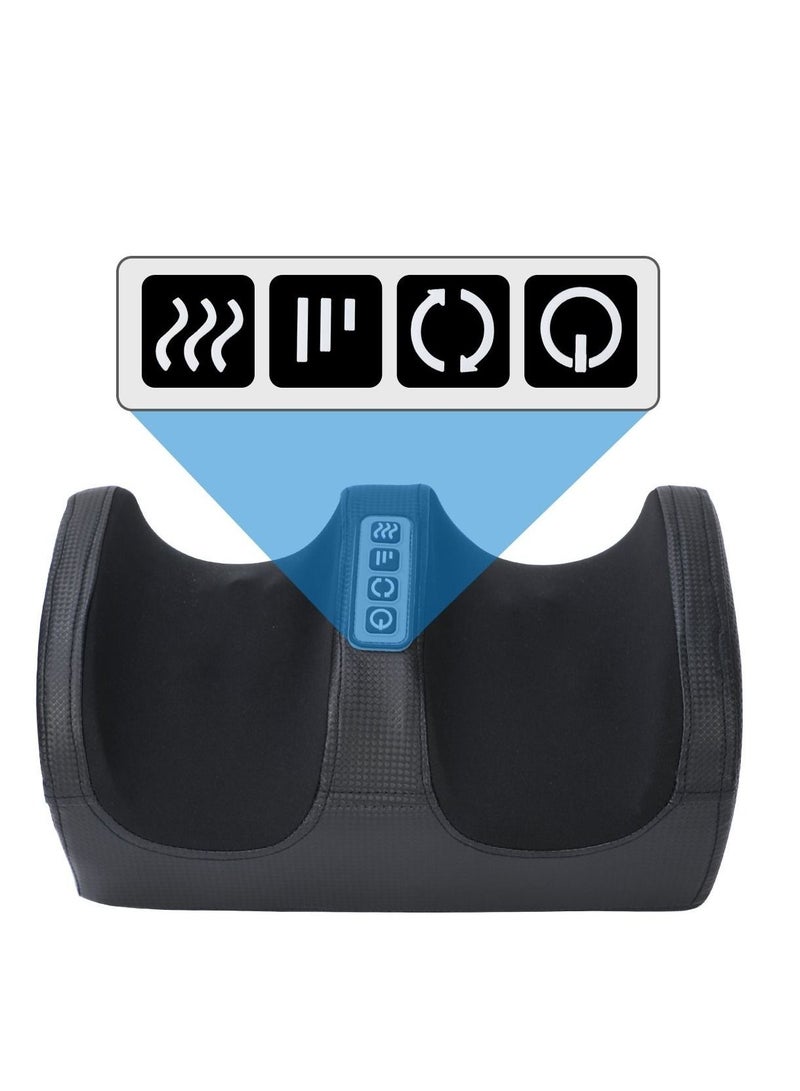 Generic Electric Foot Massager Heating Therpay Shiatsu Kneading Roller Muscle Vibrator Pain Relief Relaxation Hot Compression Foot Spa  - Image 2