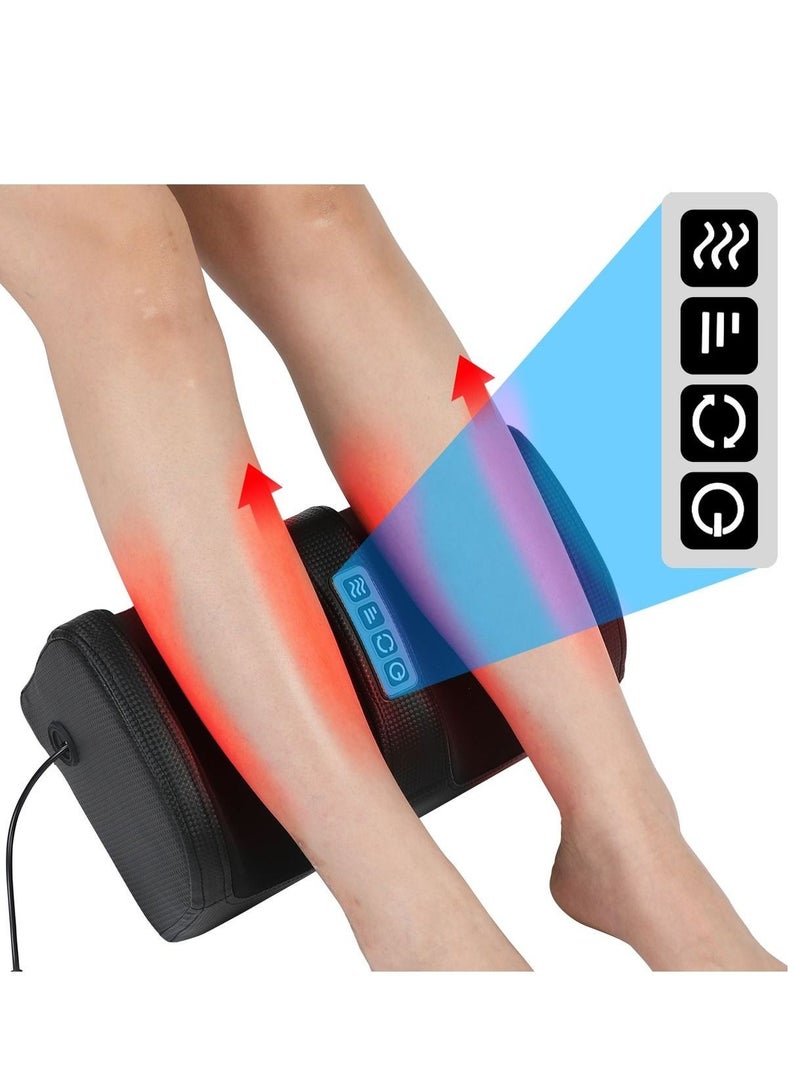 Generic Electric Foot Massager Heating Therpay Shiatsu Kneading Roller Muscle Vibrator Pain Relief Relaxation Hot Compression Foot Spa  - Image 4