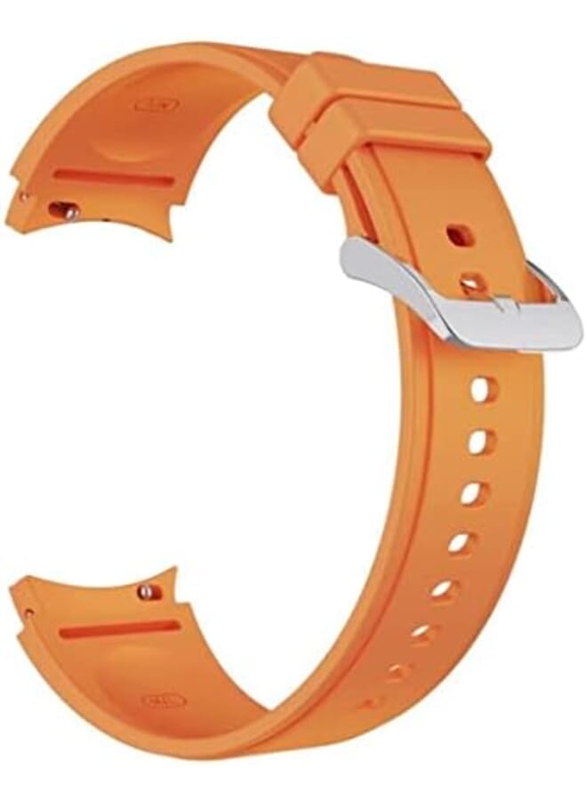 Dado Silicone Replacement Band Compatible With Samsung Galaxy Watch 6 Classic 47 43Mm 5 Pro 45Mm 4 Classic 46 42Mm Watch 6 5 4 44 40Mm Special Strap Design No Gap  - Image 3