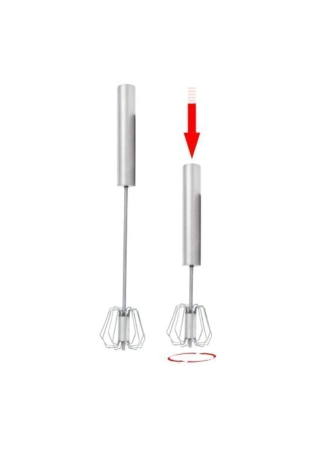 إسكدنيا مخفقة من الفولاذ المقاوم للصدأ فضي - Image 2