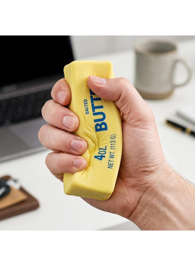 Duravel Butter Squeeze Toy Slow-Rise Salted Butter Stress Reliever 4oz (113g) - Image 5